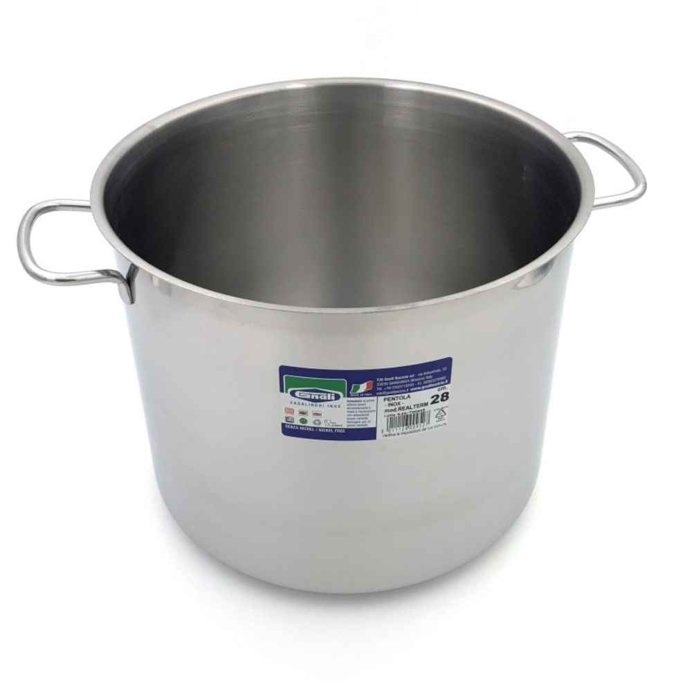 PENTOLA CM,30 INOX 18/CMOD, REALTERMGnali