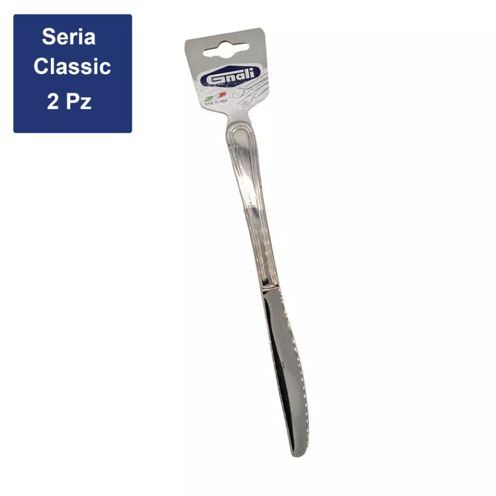 2PZ COLTELLO TAV, CLASSIC INOXC/PENDAGLIO DA ESPOSGnali