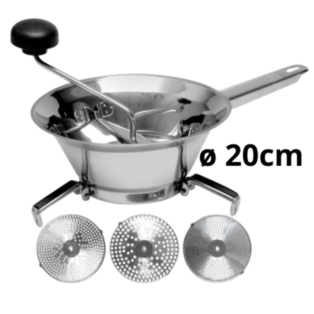 PASSAVERDURE CM,20 INOX 18/103 DISCHI INTERCAMBIABGnali