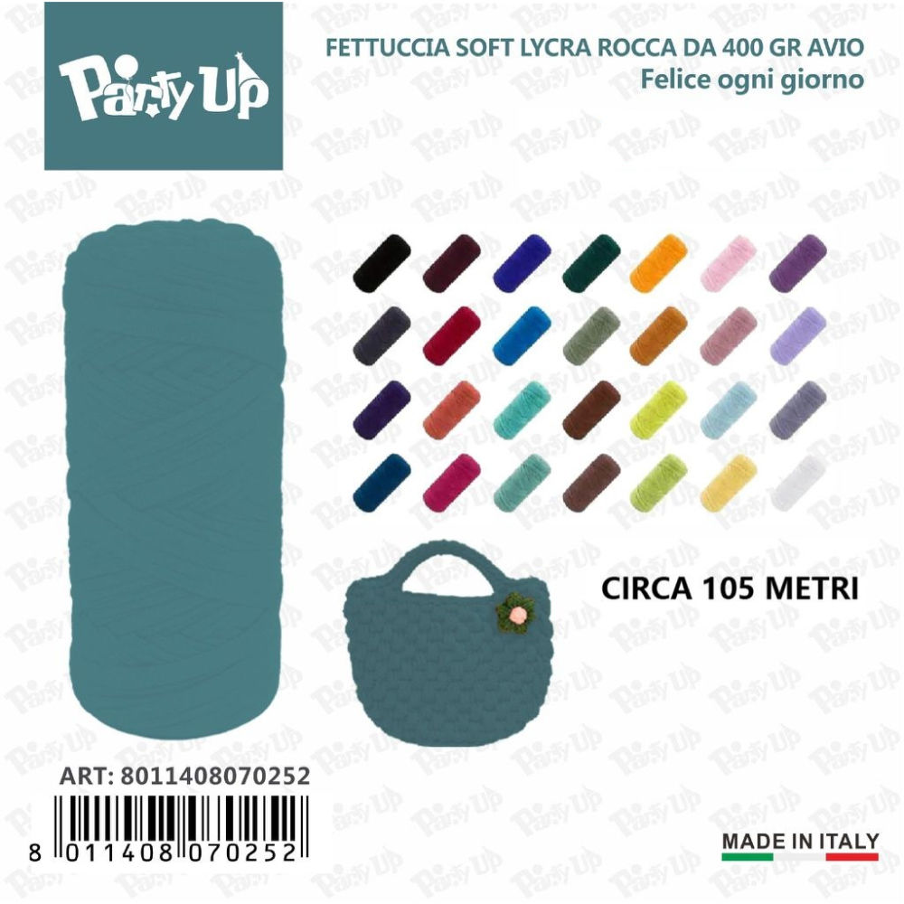 Fettuccia Soft Lycra 400g - AvioParty Up
