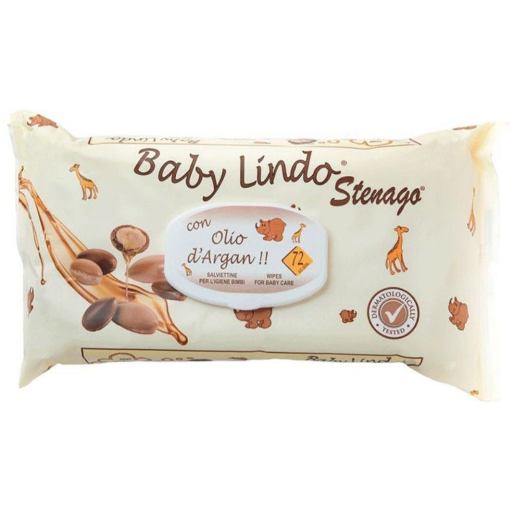 Salviette Imbevite Baby Lindo - Argan 72pzBaby Lindo