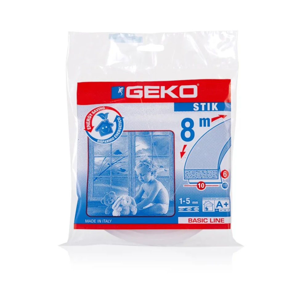 Geko Stik Parafreddo Adesivo 10mm - 8mGeko