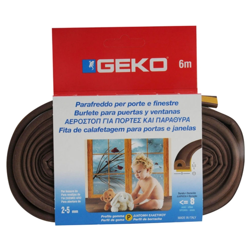 Geko Srip Parafreddo Adesivo Tipo P Marrone - 6mGeko