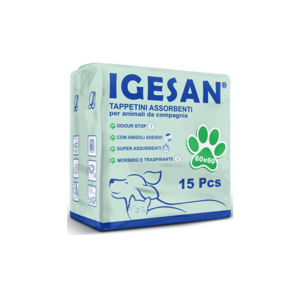 Tappetini Igienici Animali 60x60cm - 15pzIgesan