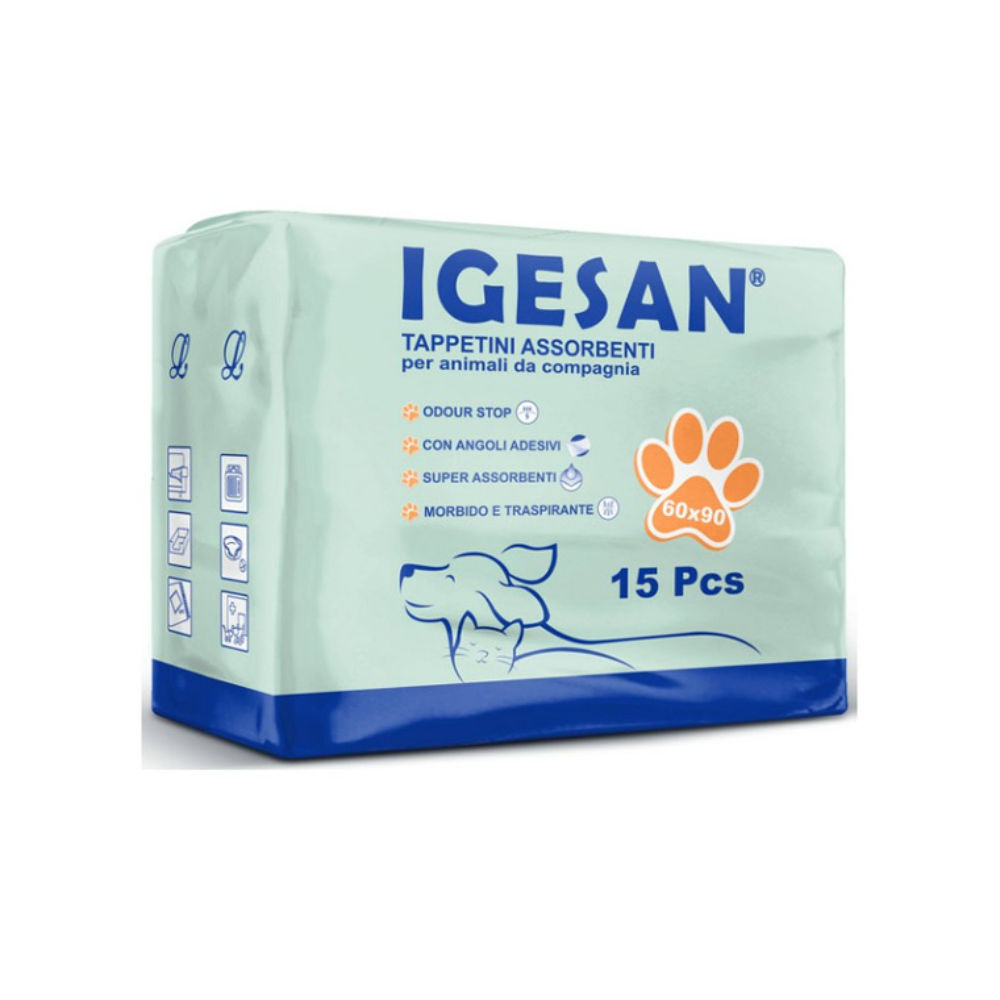 Tappetini Igienici Animali 60x90cm - 15pz GR.1050Igesan