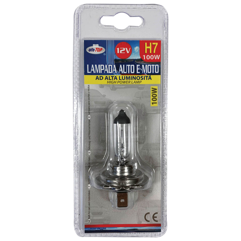 LAMPADINA ALOGENA H7 - 12V/100WOto Top