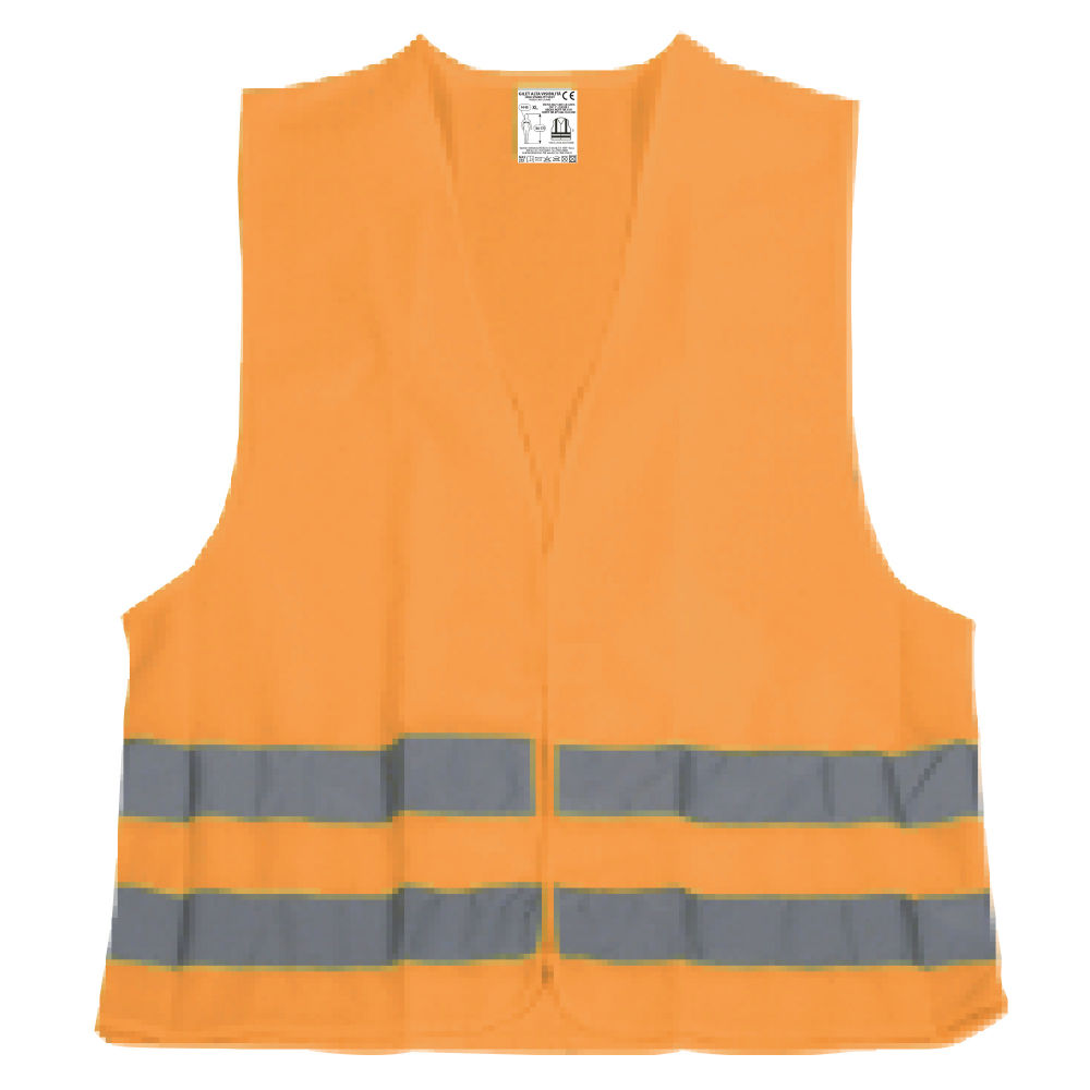 GILET RIFLETTENTE ALTA VISIBILITÀ - ARANCIONEOto Top