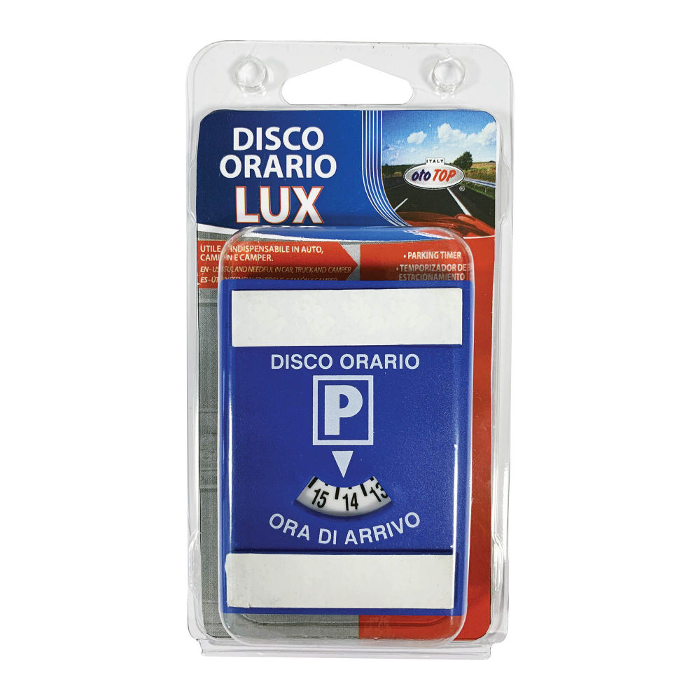 DISCO ORARIO IN PLASTICA RIGIDA - LUXOto Top
