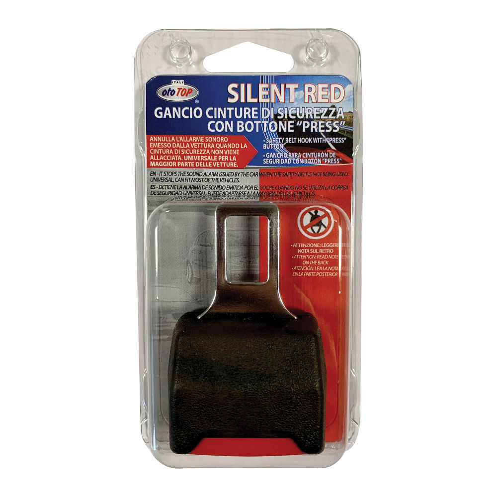 Silent Red - Gancio Cintura di Sicurezza con BottoneOto Top