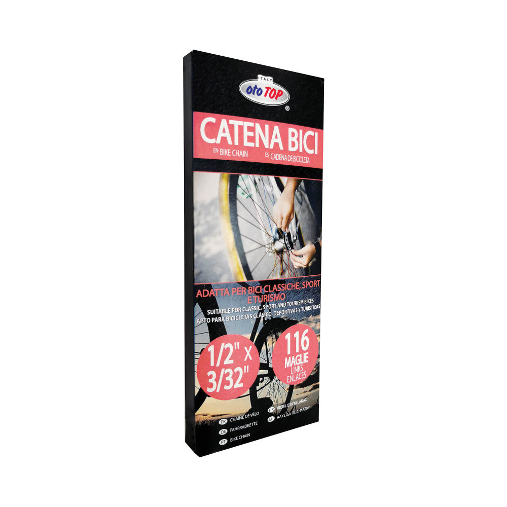 CATENA BICI 1/2  X 3/32  - 116 MAGLIEOto Top Italy