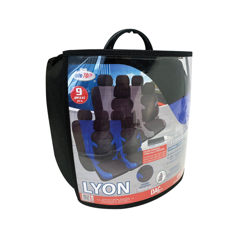 Lyon - Coprisedile Set Completo - GrigioOto Top
