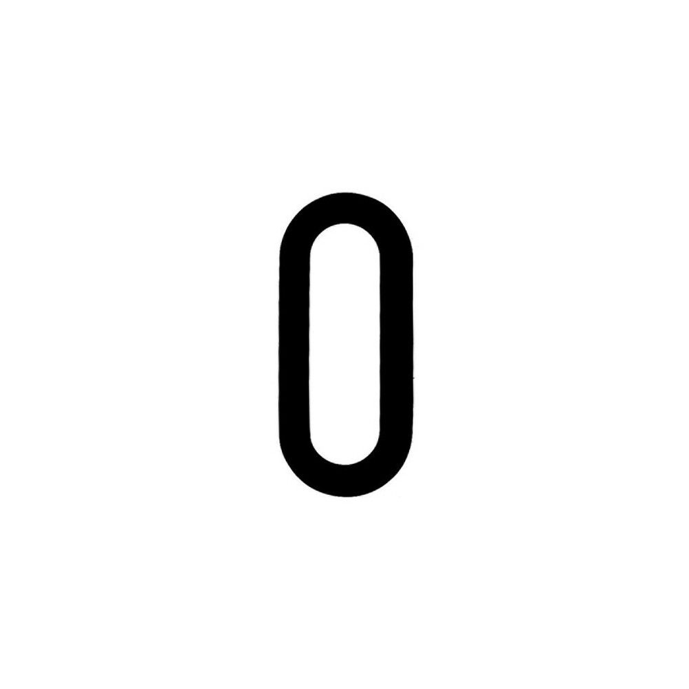 ADESIVO NUMERO - 0Oto Top