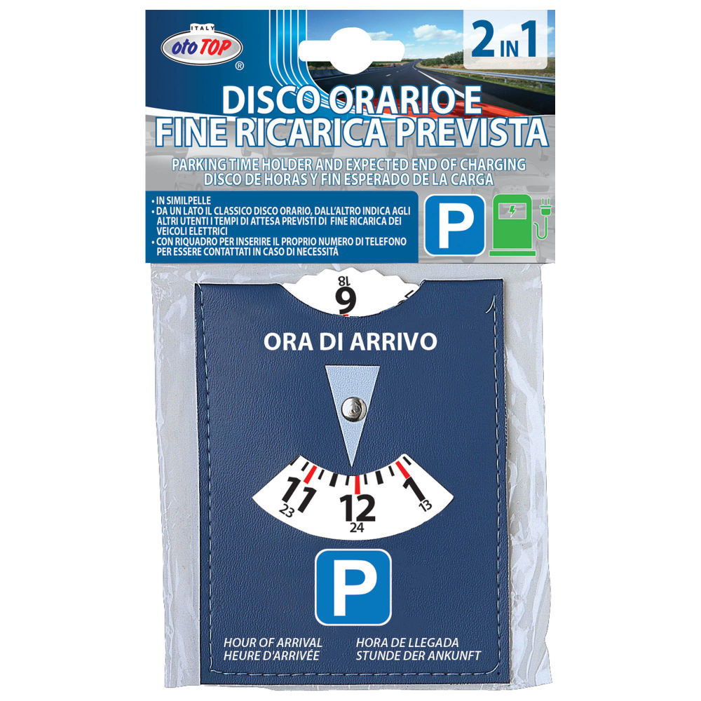 DISCO ORARIO + FINE RICARICA SIMILPELLEOto Top