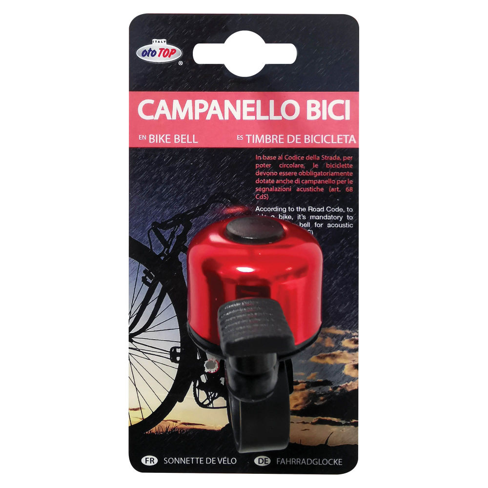 CAMPANELLO 34 MM DI DIAMETRO PER BICIOto Top Italy