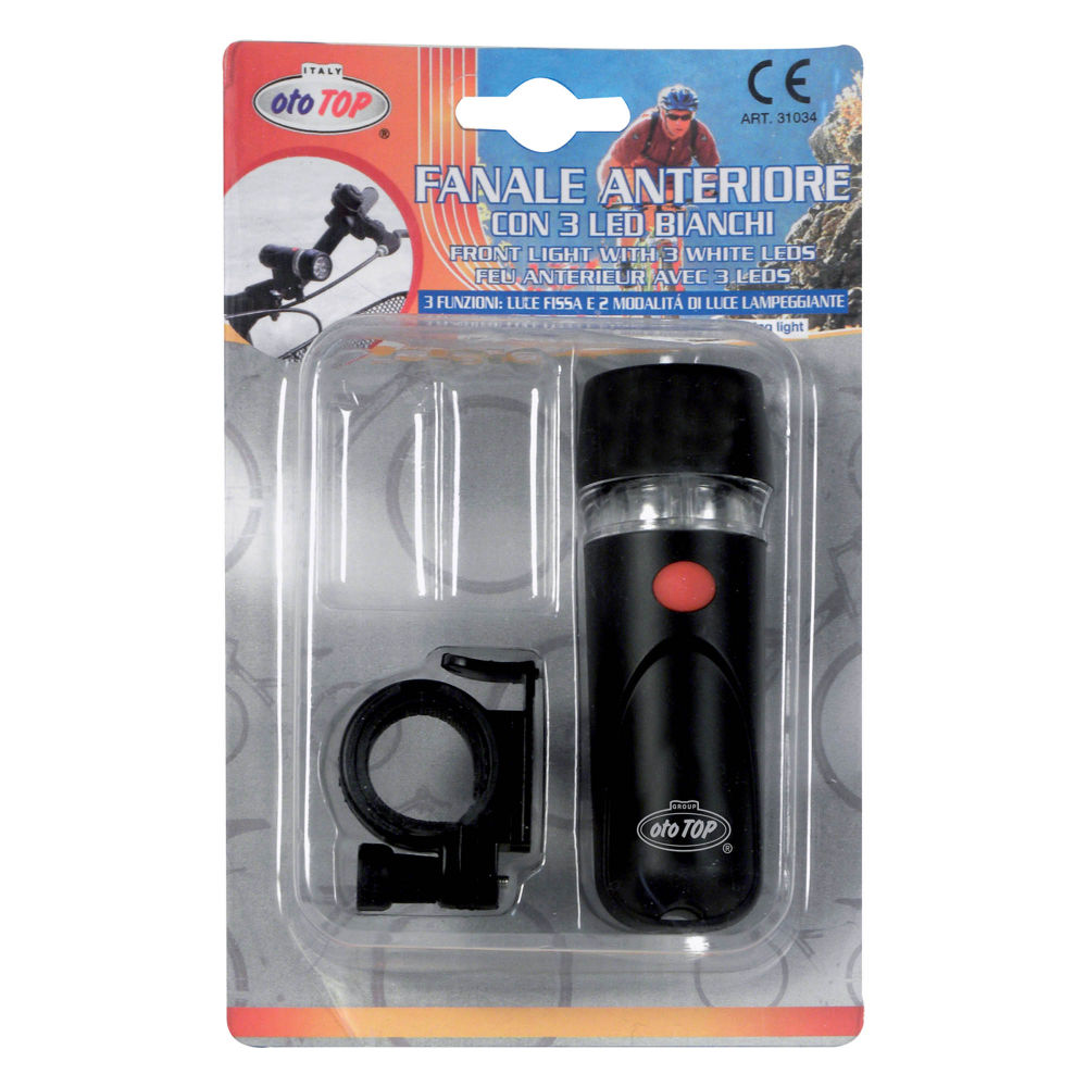 FANALE BICI 3 LEDOto Top Italy