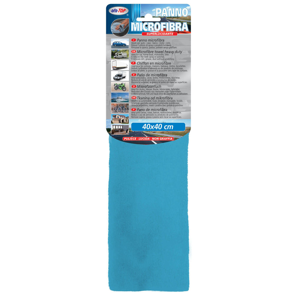 Panno Microfibra Lucidante - 40x40cmOto Top