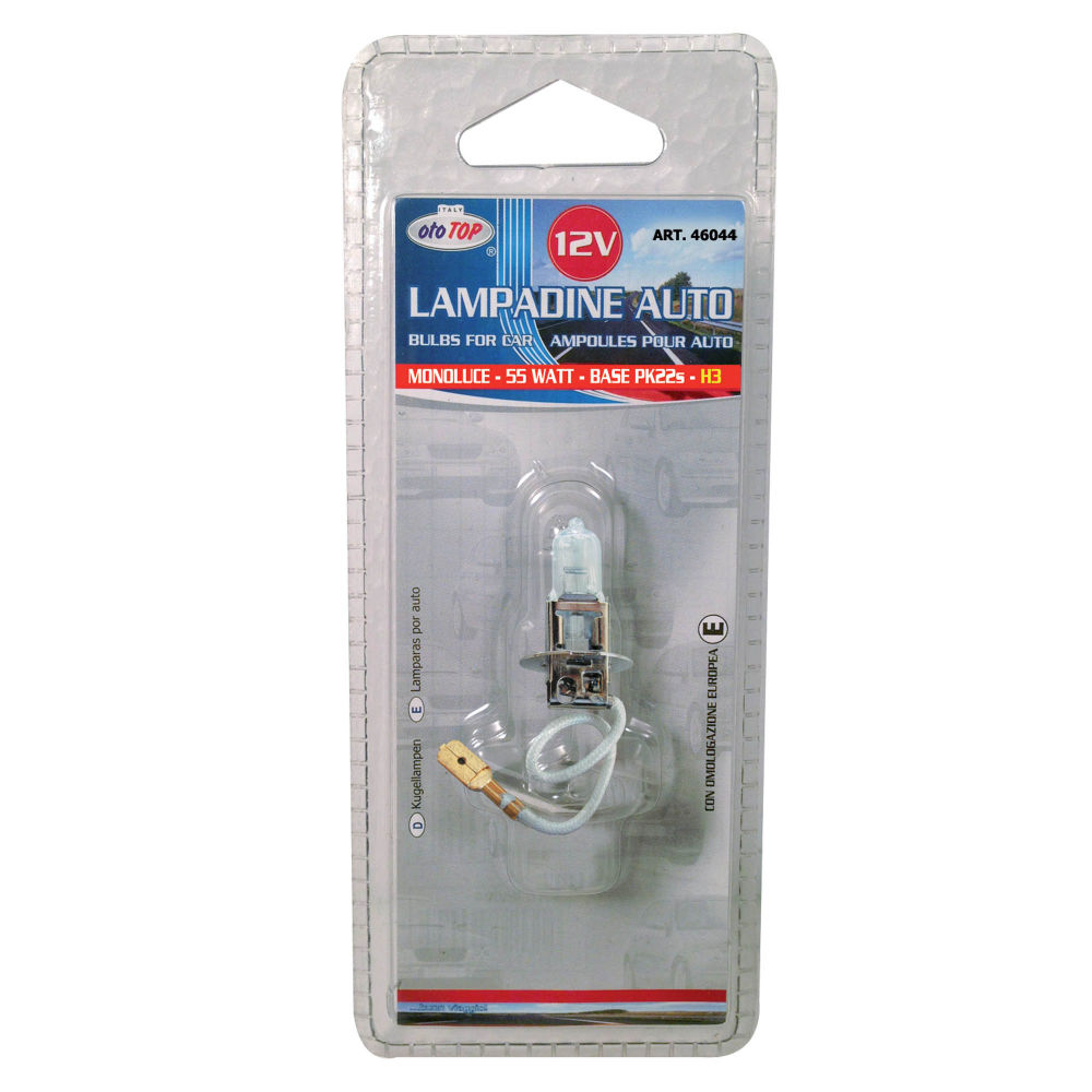 LAMPADINA ALOGENA H3 - 12V/55WOto Top