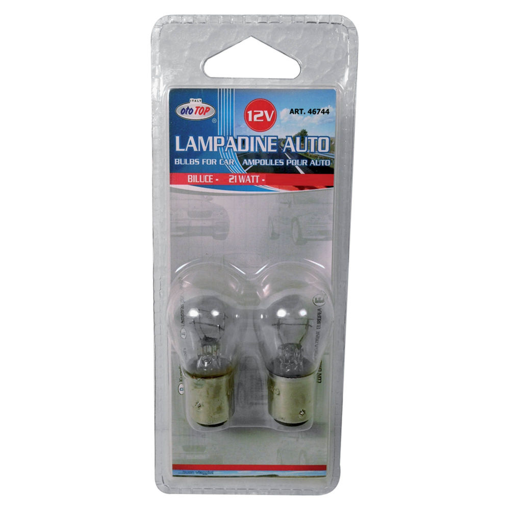 LAMPADINA MONOLUCE P21W - 12V/21W - 2PZOto Top