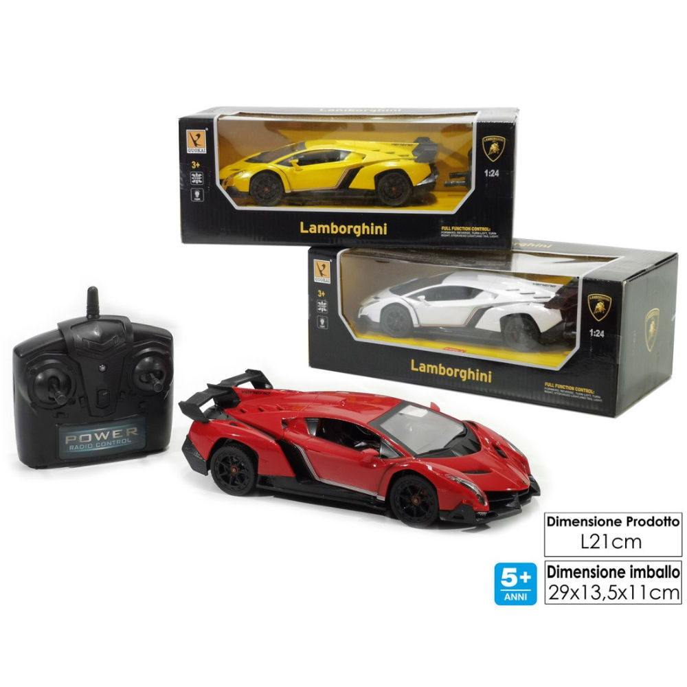 Lamborghini Veneno R/C 1:24 con LuciGuokai