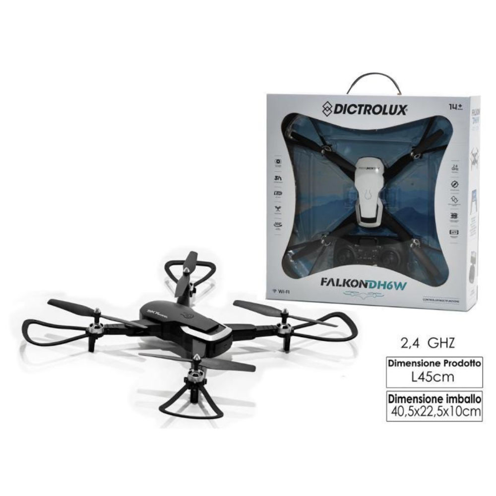 Drone Radiocomandato Falcon DH6WDictrolux