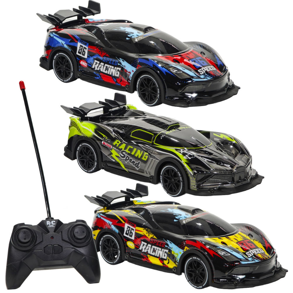Auto Neon Racer R/C Full LEDTu! Giochi
