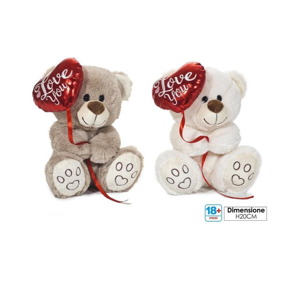 Peluche Morbidosi Orso con Cuore - 20cmGeneral Trade