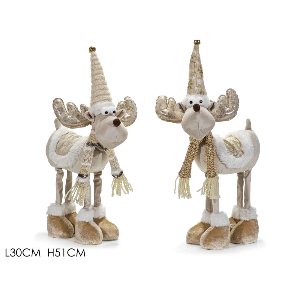 Decorazione Renna Beige - 30x51cmVestiamo Casa