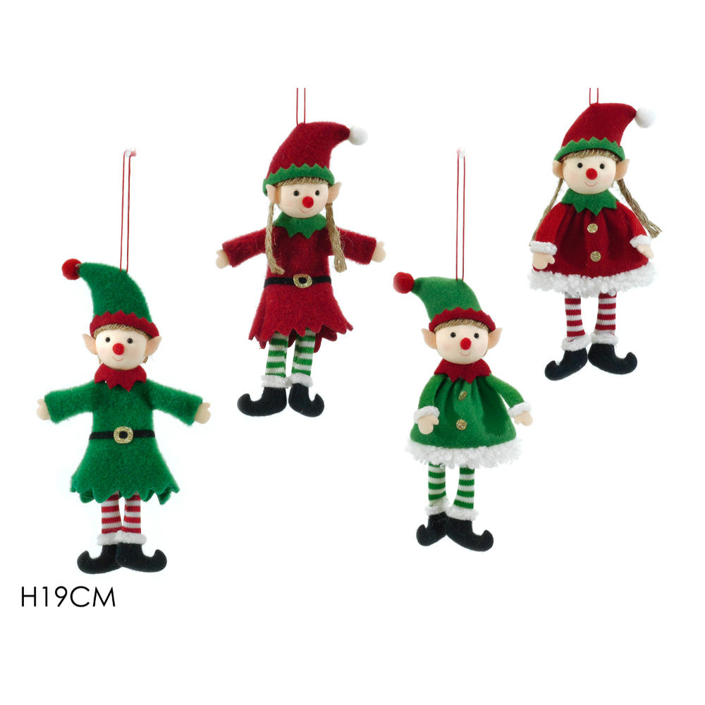 Appendino Natalizio Elfo - 19cmVestiamo Casa
