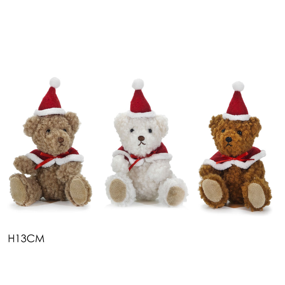 Appendino Natalizio Orsetto Seduto - 13cmVestiamo Casa