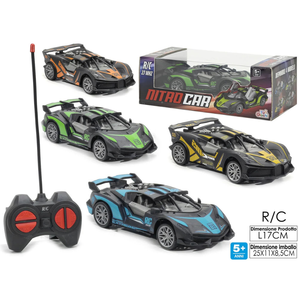 Nitro Car - Auto R/C - 17cmTu! Giochi