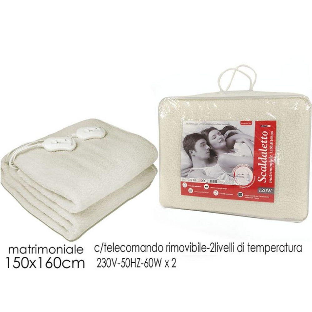 Dictrolux Scaldaletto in Lana Sintetica 2 Piazze - 120WDictrolux