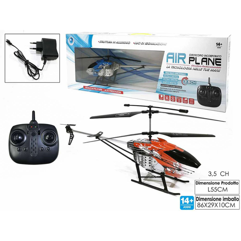 Elicotteri Radiocomandato Air Plane - 55cmDictrolux