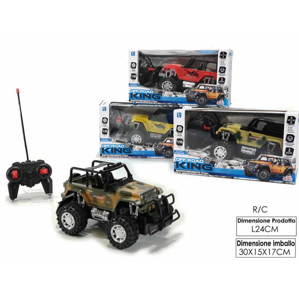Fuoristrada R/C Off-Road King - Scala 1:18Tu! Giochi
