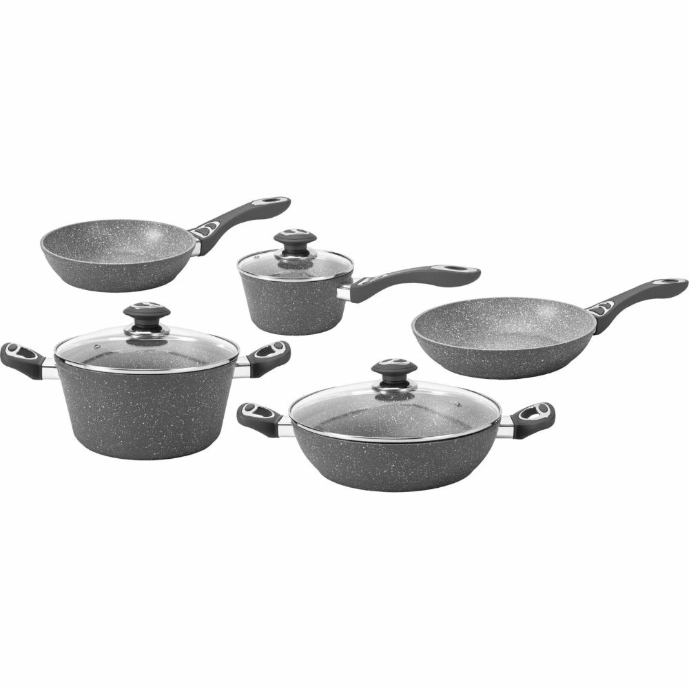Batteria Pentole a Induzione CookStone - 8pzGusto Casa
