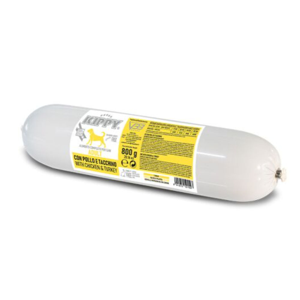KIPPY - SALAMOTTO CON POLLO & TACCHINO - 800gKippy