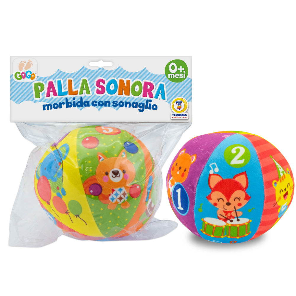 GOGO PALLA SONORA MORBIDA 17CMGogo