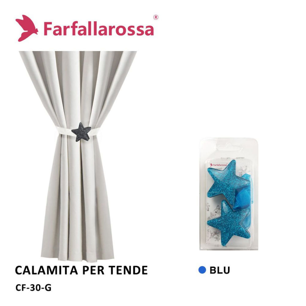 Coppia Calamita per Tende CF30 - BluFarfallaRossa