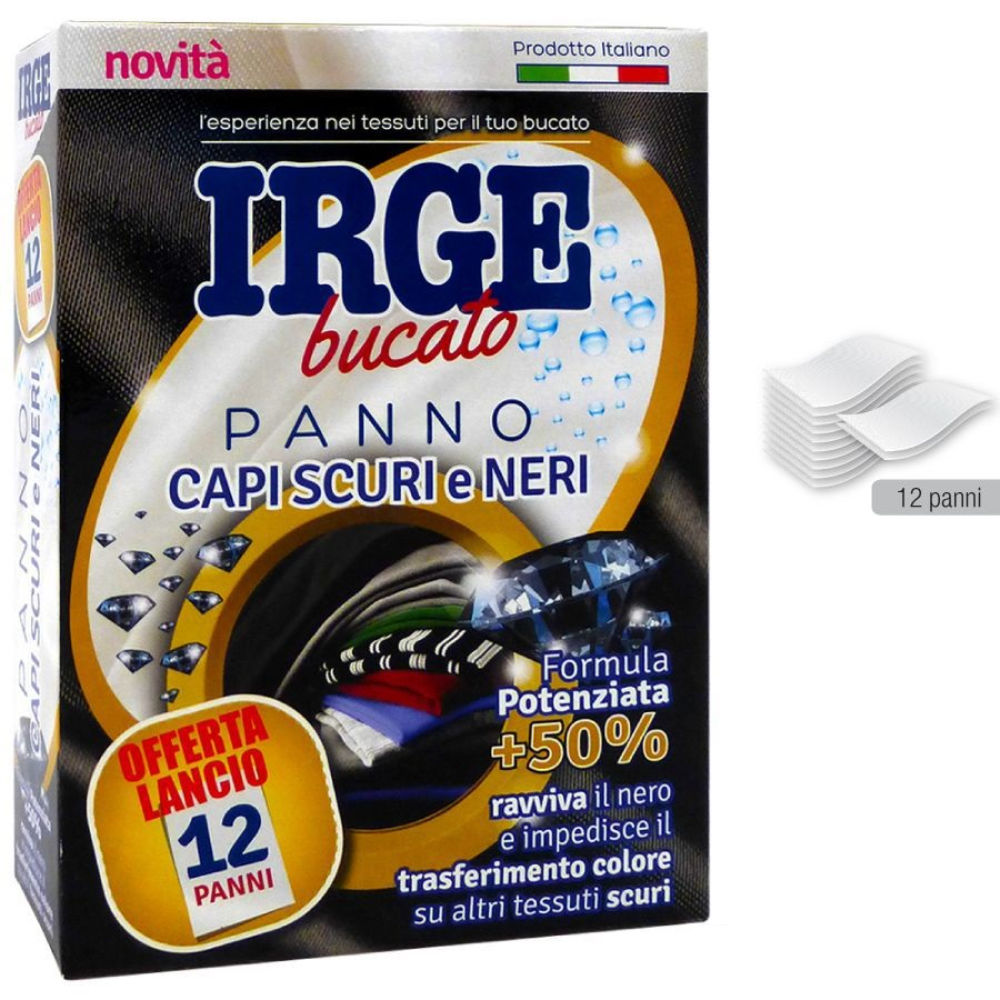 IRGE PANNO CATTURA COLORE CAPI SCURI - 12PZIrge