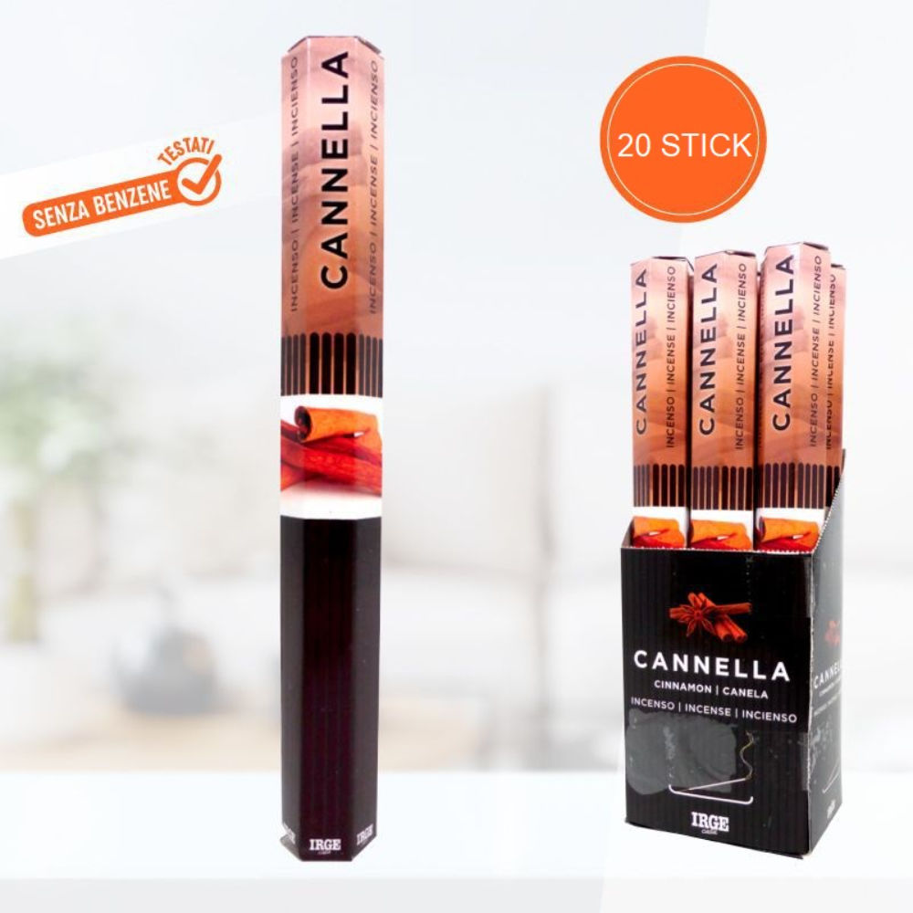 BASTONCINI DI INCENSO - CANNELLA - 20PZIrge
