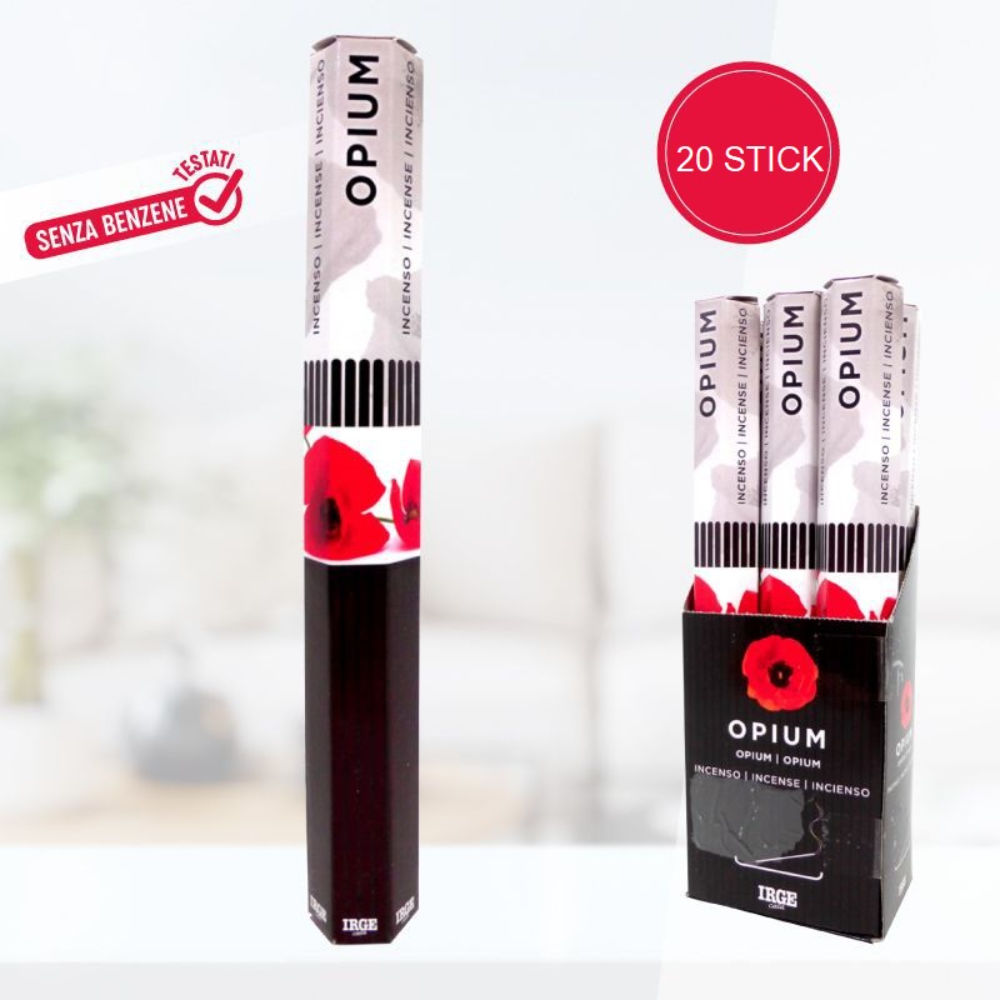 BASTONCINI DI INCENSO - OPIUM - 20PZIrge