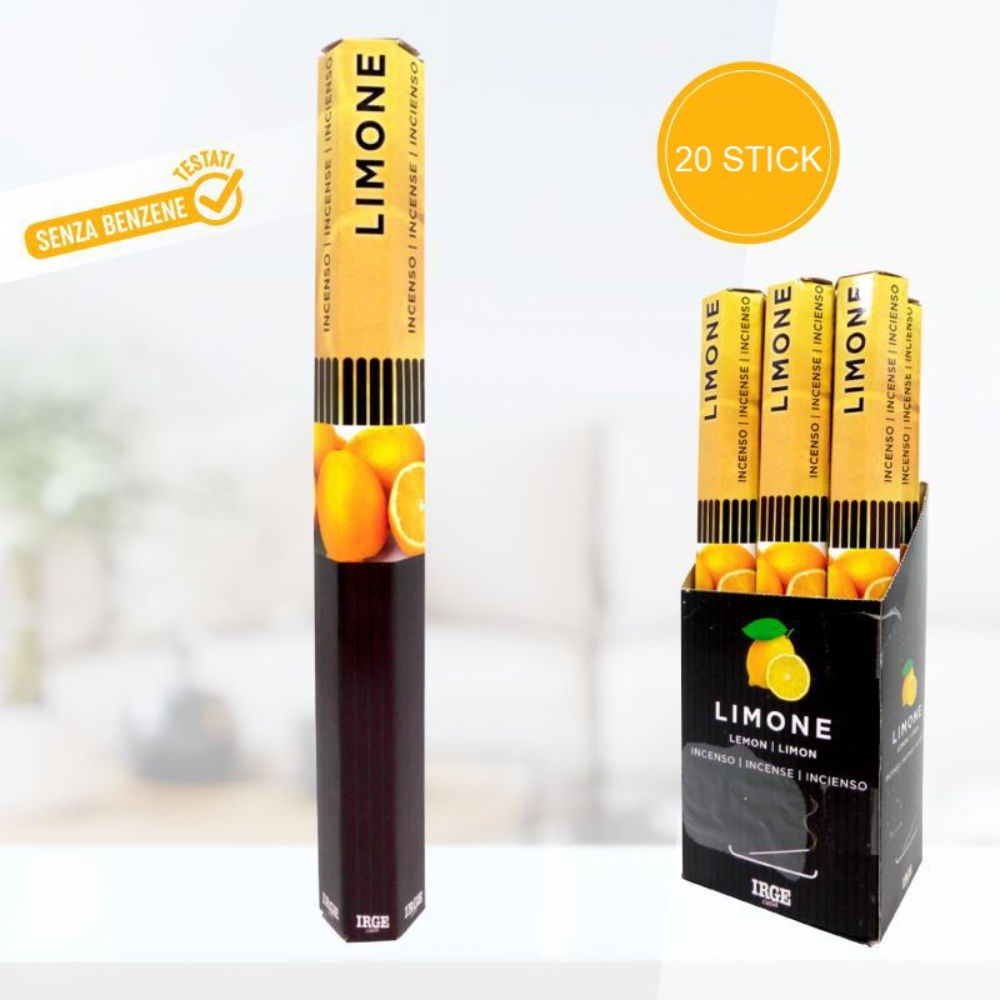 BASTONCINI DI INCENSO - LIMONE - 20PZIrge