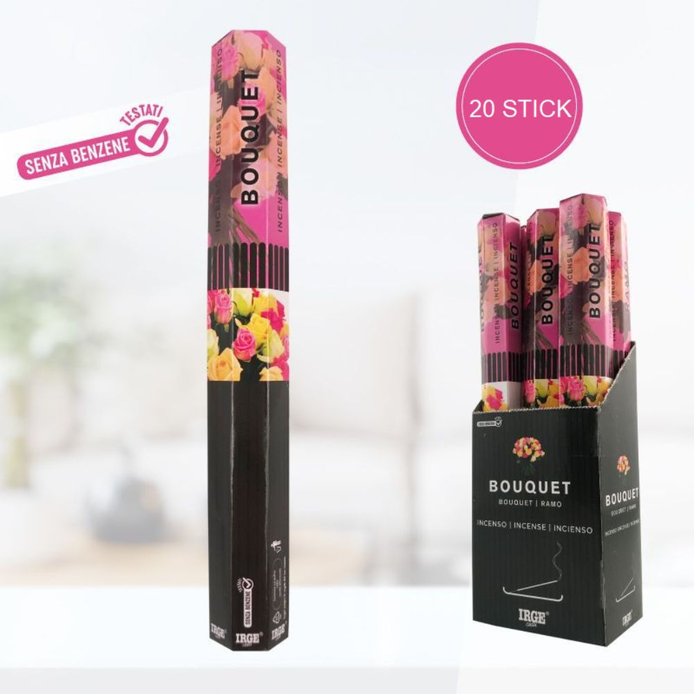 BASTONCINI DI INCENSO - BOUQUET - 20PZIrge