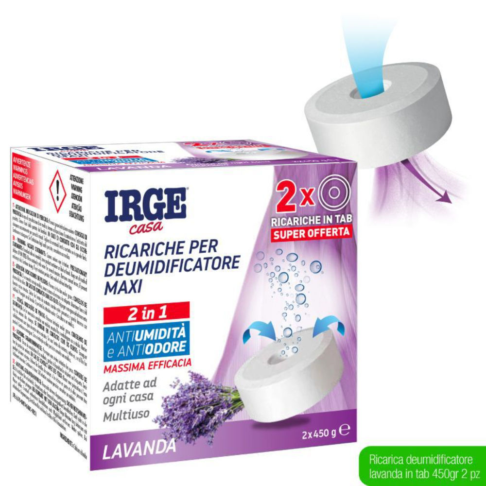 RICARICA DEUMIDIFICATORE 2X450G - LAVANDAIrge