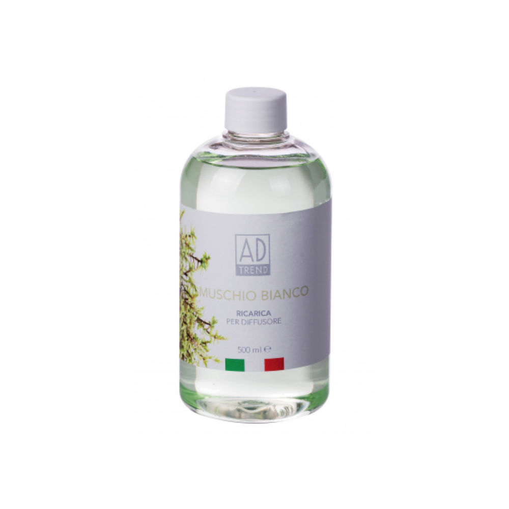 AD Ricairca per Diffusore 500ml - Muschio BiancoStar Ad Trend
