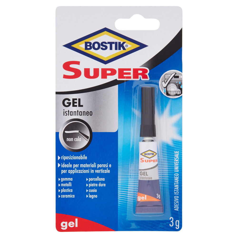 SUPER GEL 3GR ISTANTANEO COLLA BOSTIK BL1Bostik