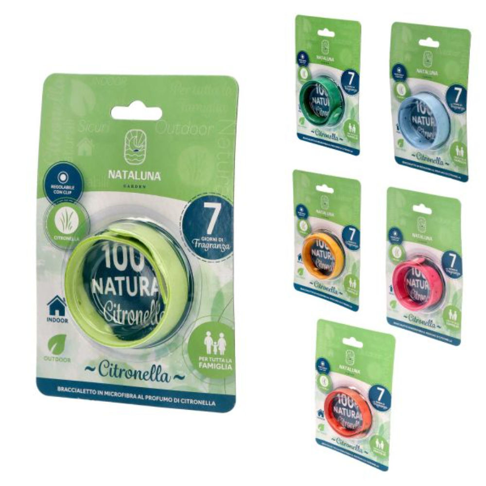 BRACCIALE REPELLENTE ANTIZANZARE- 1PZNataluna
