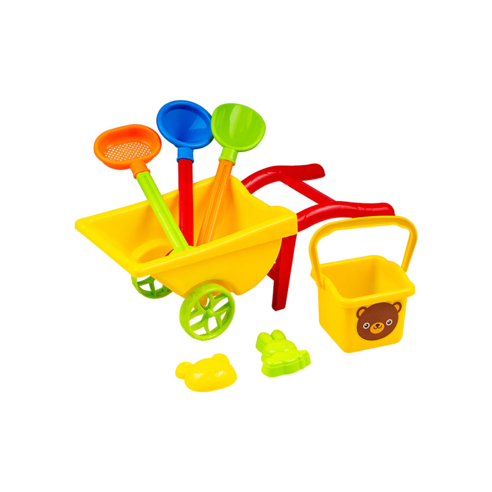 GIOCHI DA SPIAGGIA - CARRIOLA - 7PZCoveri Mare