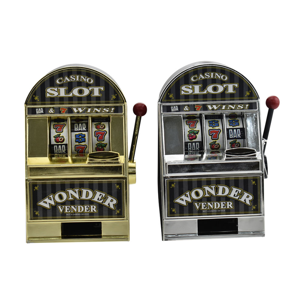 Salvadanaio Interattivo Slot Machine - 13x18cmNataluna