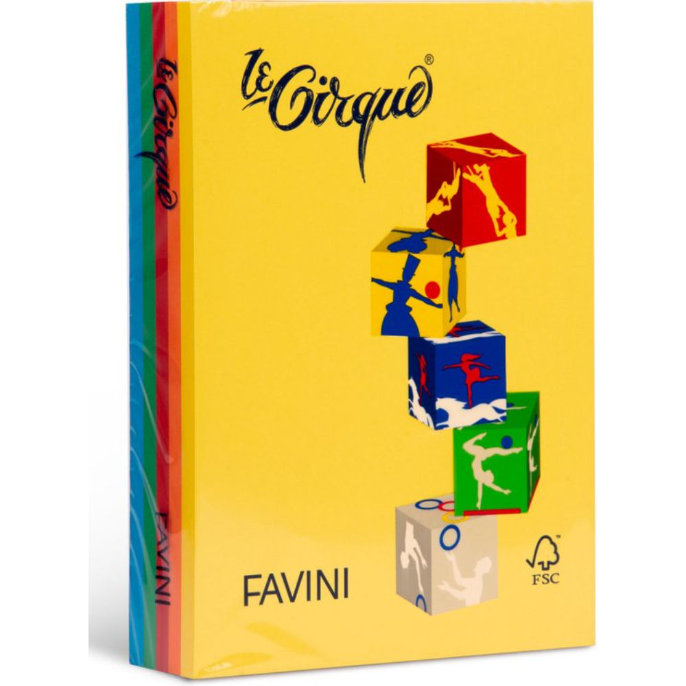 RISMA CARTA COLORATA A4 80g  - 500 FOGLIFavini