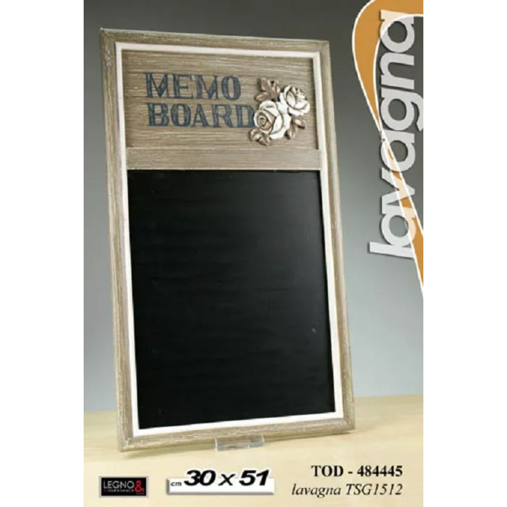 LAVAGNA NERA DECORATA 30x51CMGicos